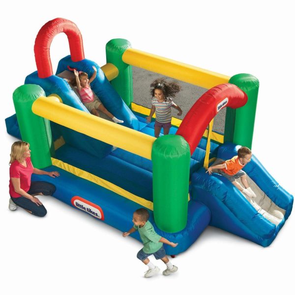 Bounce Houses And Inflatables | Jump ‘N Double Slide™ Bouncer Active Play Bounce Houses And Inflatables