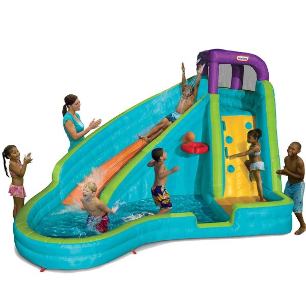 Bounce Houses And Inflatables | Slam ‘N’ Curve Slide Active Play Bounce Houses And Inflatables