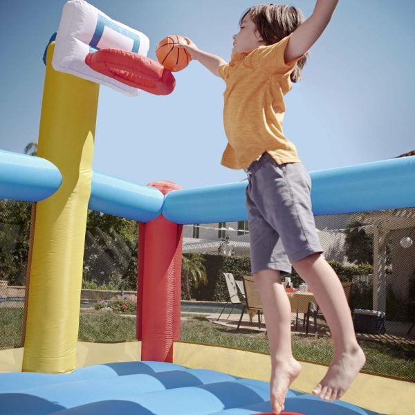 Bounce Houses And Inflatables | Super Slam ‘N Dunk™ Active Play Bounce Houses And Inflatables