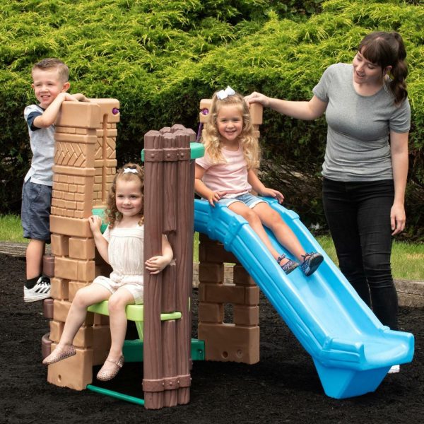 Climbers And Slides | 2-In-1 Castle Climber Active Play Climbers And Slides