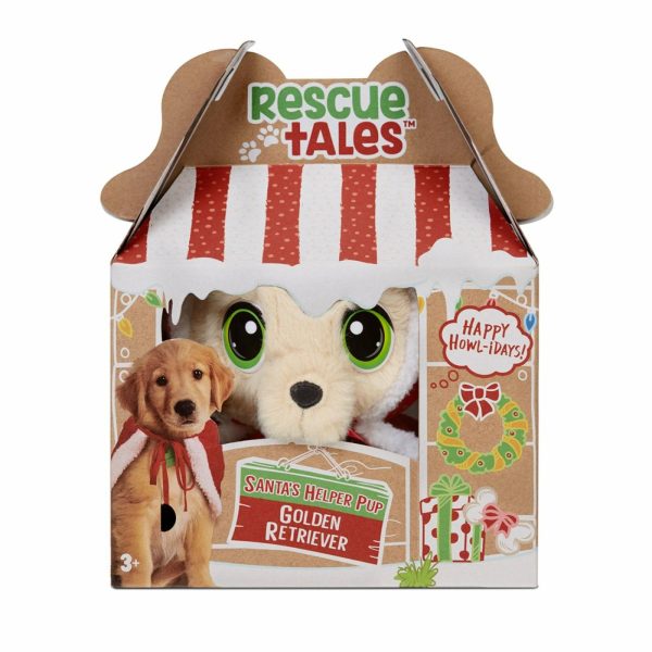 Dolls And Plush Toys | Rescue Tales™ Holiday Pup – Santa’s Helper Dolls And Plush Toys Dolls And Plush Toys