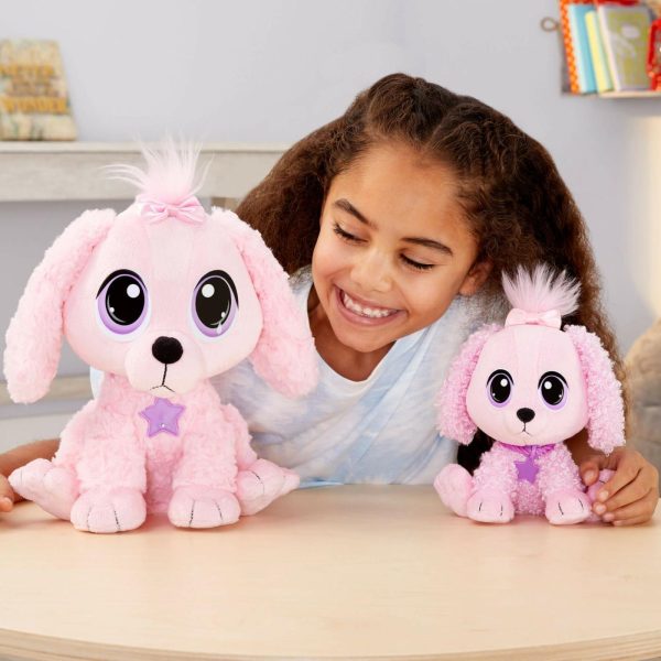 Dolls And Plush Toys | Rescue Tales™ Pink Poodle Adoptable Pet & Pink Poodle Baby Preschool Toys Dolls And Plush Toys