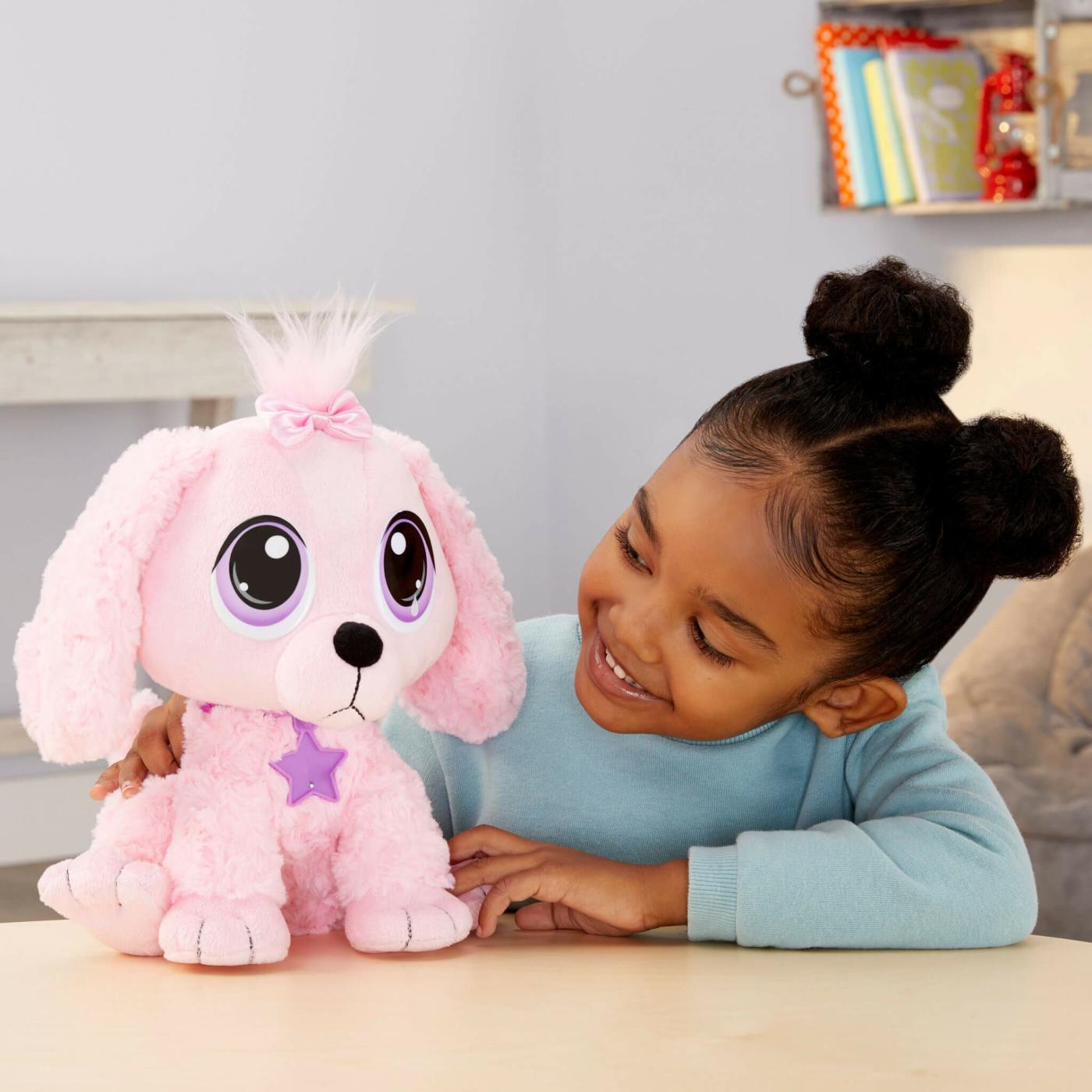 Dolls And Plush Toys | Rescue Tales™ Pink Poodle Adoptable Pet & Pink Poodle Baby