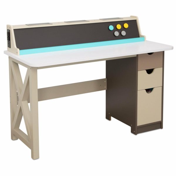 Kids Desks | 2-In-1 Chalkboard Desk Furniture Kids Desks