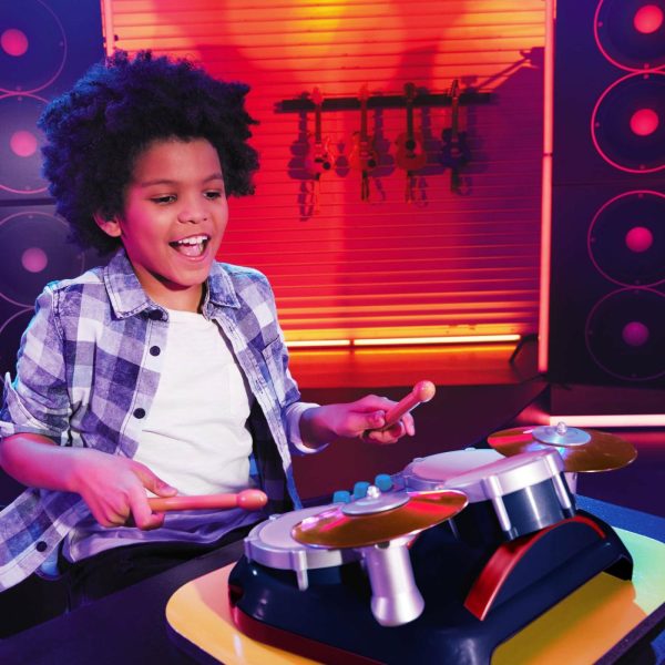 Music Toys | My Real Jam™ First Concert Set With Drums, Keyboard And Electric Guitar Preschool Toys Little Tikes