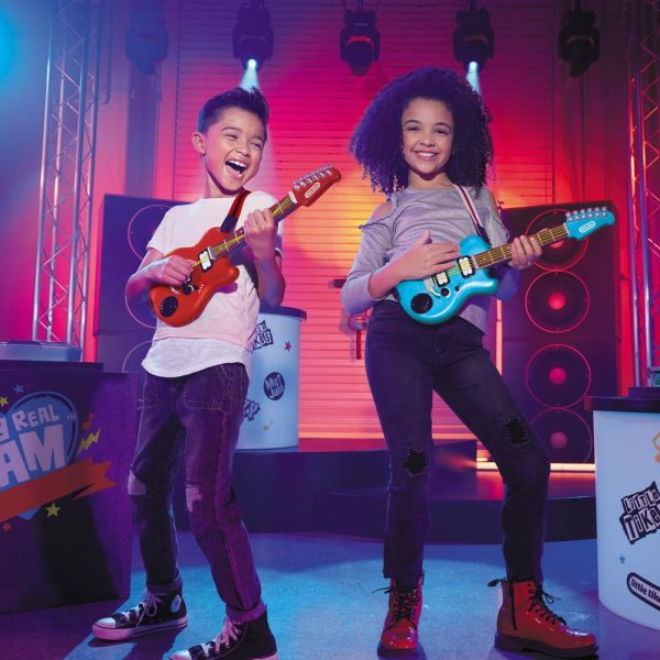 Music Toys | My Real Jam™ Twice The Fun Guitars – 2 Electric Guitars Music Toys Little Tikes