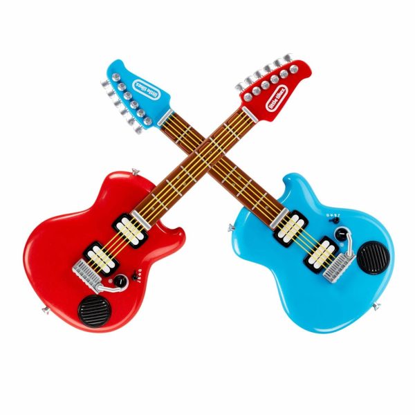 Music Toys | My Real Jam™ Twice The Fun Guitars – 2 Electric Guitars Music Toys Little Tikes