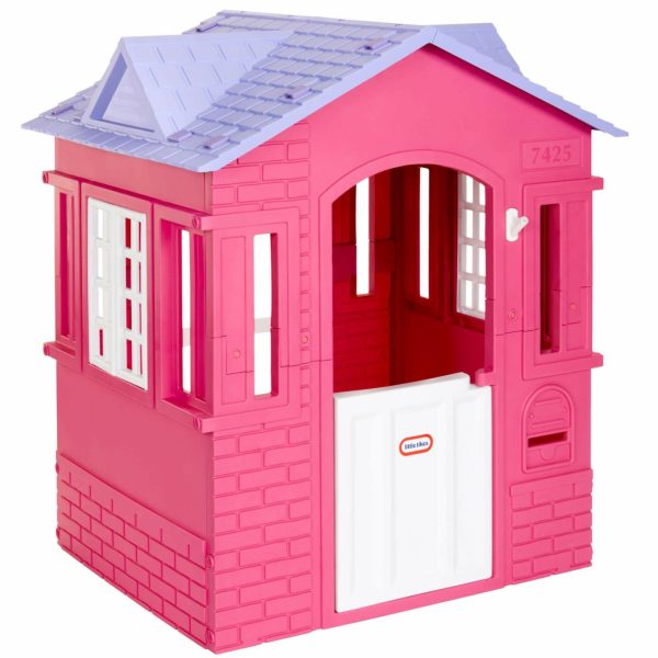 Playhouses | Cape Cottage Playhouse™ – Pink Active Play Little Tikes