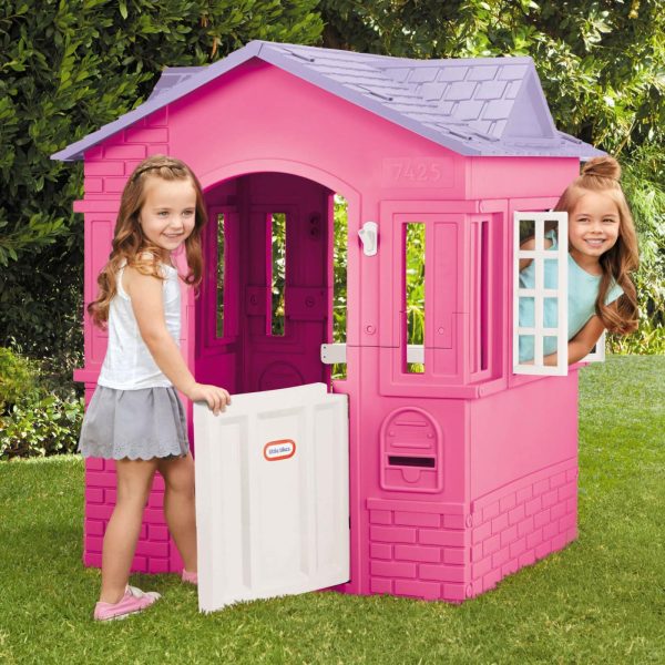 Playhouses | Cape Cottage Playhouse™ – Pink Active Play Little Tikes