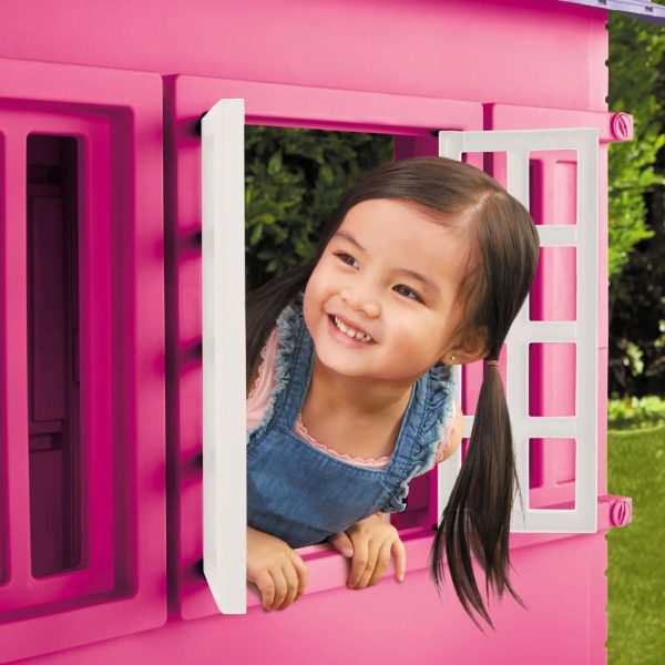 Playhouses | Cape Cottage Playhouse™ – Pink Active Play Little Tikes