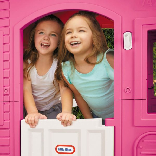 Playhouses | Cape Cottage Playhouse™ – Pink Active Play Little Tikes