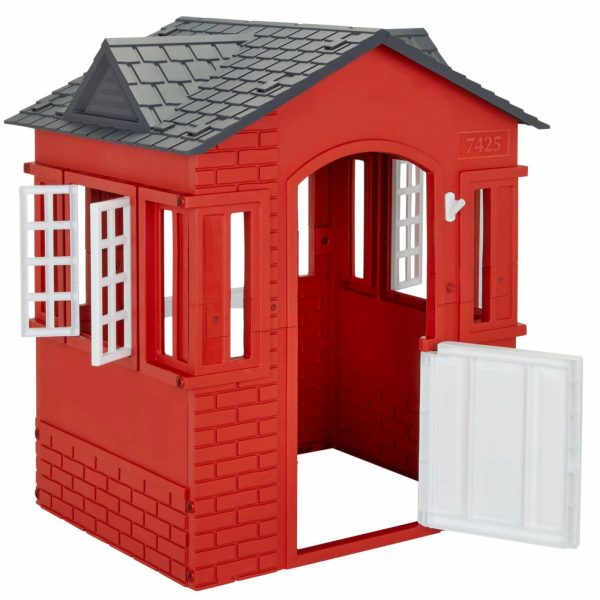 Playhouses | Cape Cottage Playhouse™ – Red Active Play Little Tikes