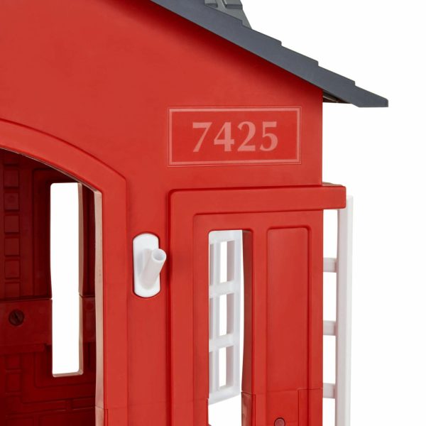 Playhouses | Cape Cottage Playhouse™ – Red Active Play Little Tikes