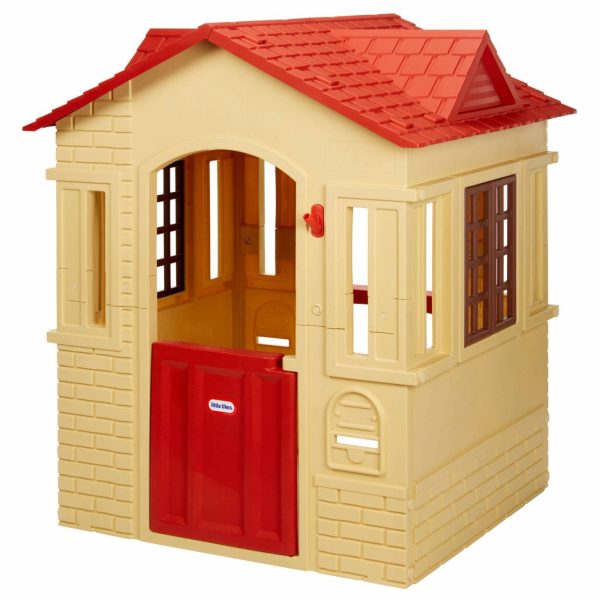 Playhouses | Cape Cottage Playhouse™ – Tan Active Play Little Tikes