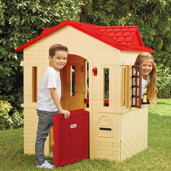 Playhouses | Cape Cottage Playhouse™ – Tan Active Play Little Tikes