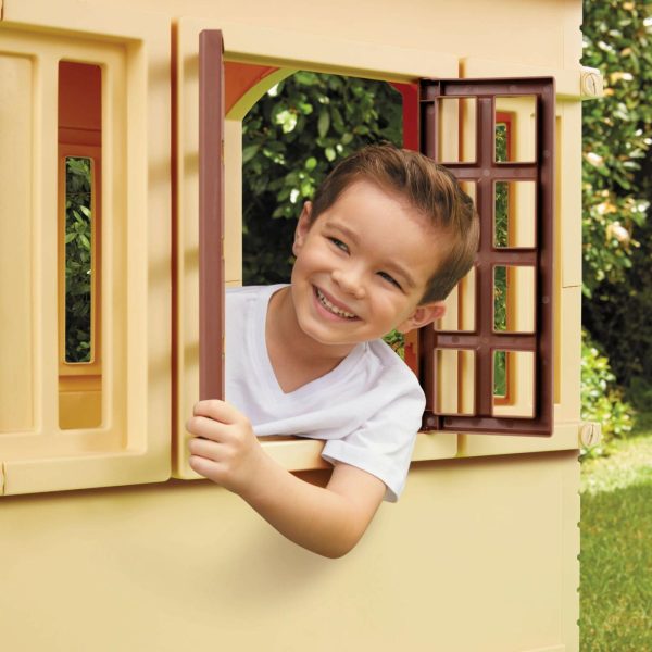 Playhouses | Cape Cottage Playhouse™ – Tan Active Play Little Tikes