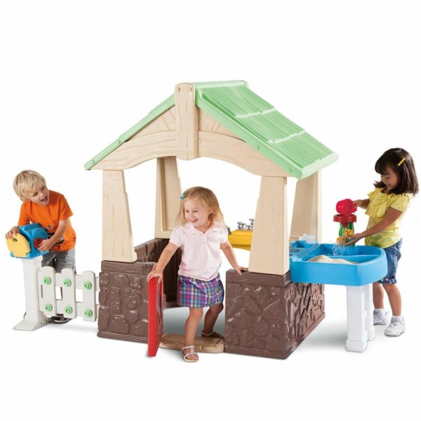 Playhouses | Deluxe Home & Garden Playhouse Active Play Little Tikes