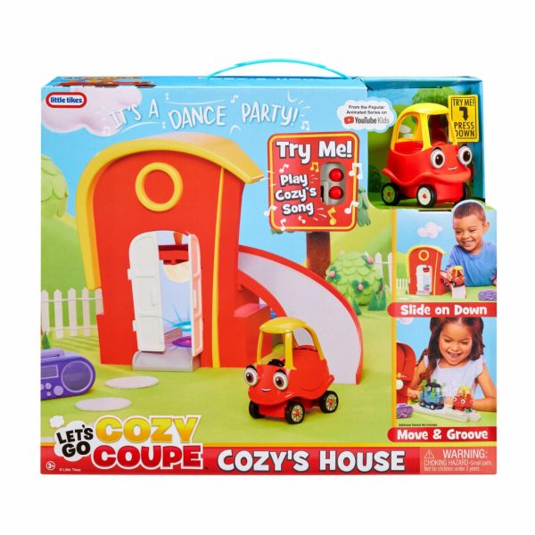 Playsets | Let’S Go Cozy Coupe™ Cozy’S House Playsets Little Tikes