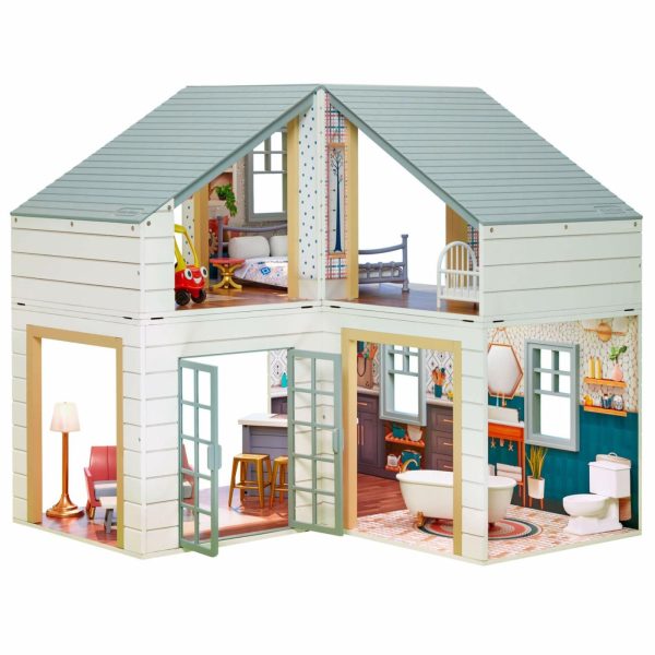 Playsets | Stack ‘N Style™ Wood Dollhouse Playsets Little Tikes