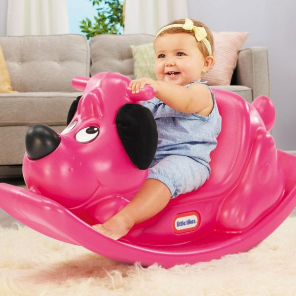 Rocking Horses | Rockin’ Puppy-Magenta Ride-Ons Little Tikes