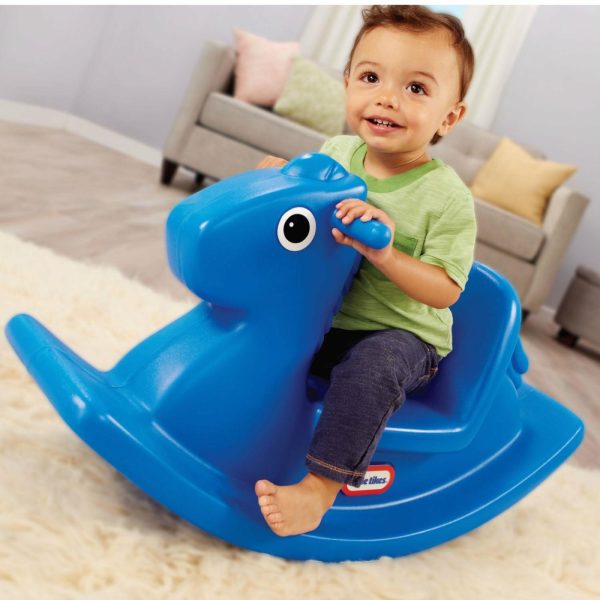 Rocking Horses | Rocking Horse – Primary Blue Ride-Ons Little Tikes