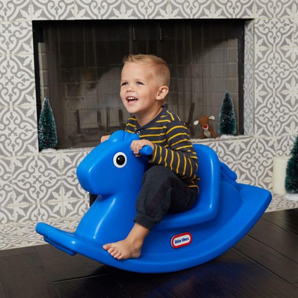 Rocking Horses | Rocking Horse – Primary Blue Ride-Ons Little Tikes