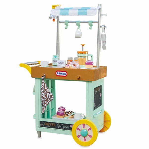 Role Play | 2-In-1 Café Cart Preschool Toys Little Tikes