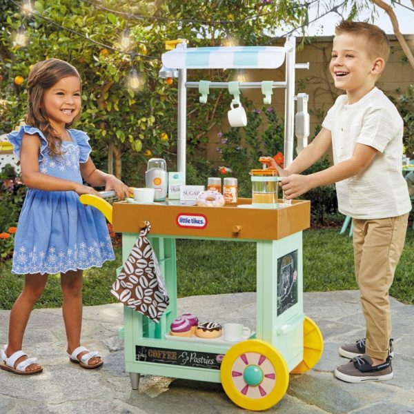 Role Play | 2-In-1 Café Cart Preschool Toys Little Tikes