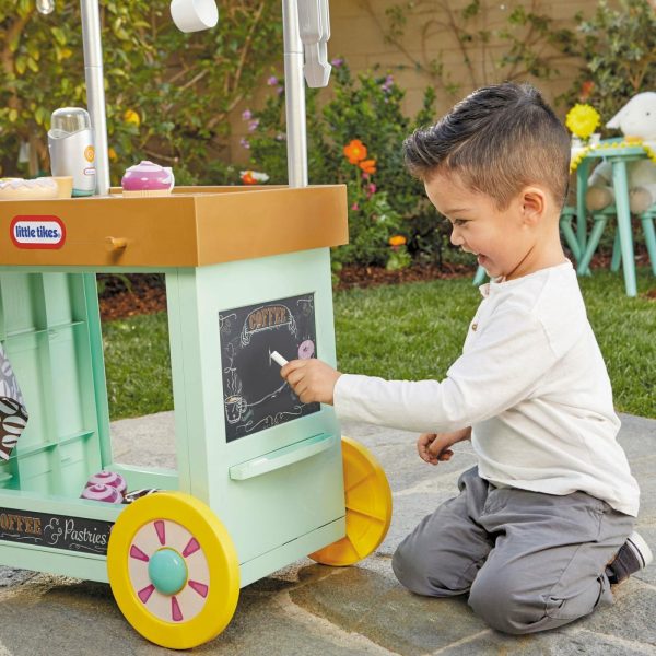 Role Play | 2-In-1 Café Cart Preschool Toys Little Tikes