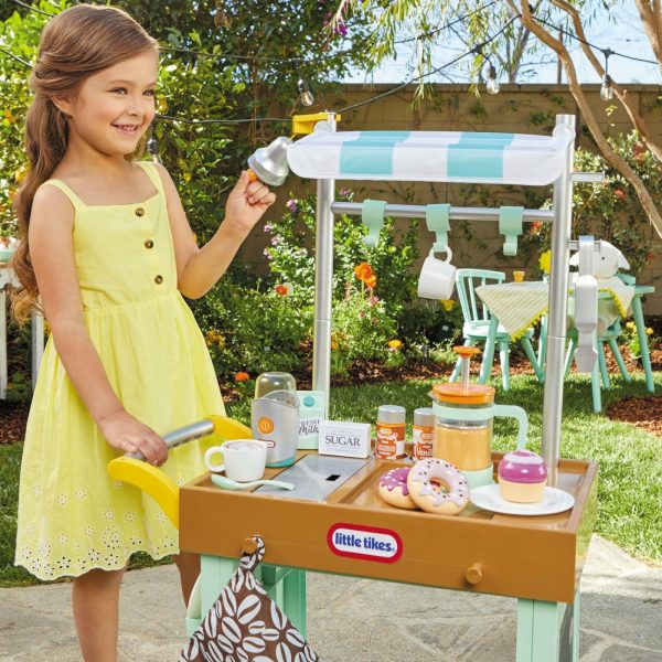 Role Play | 2-In-1 Café Cart Preschool Toys Little Tikes