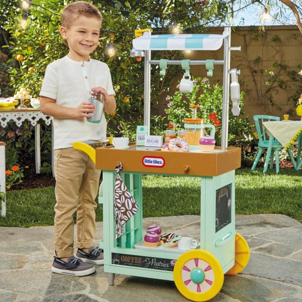 Role Play | 2-In-1 Café Cart Preschool Toys Little Tikes