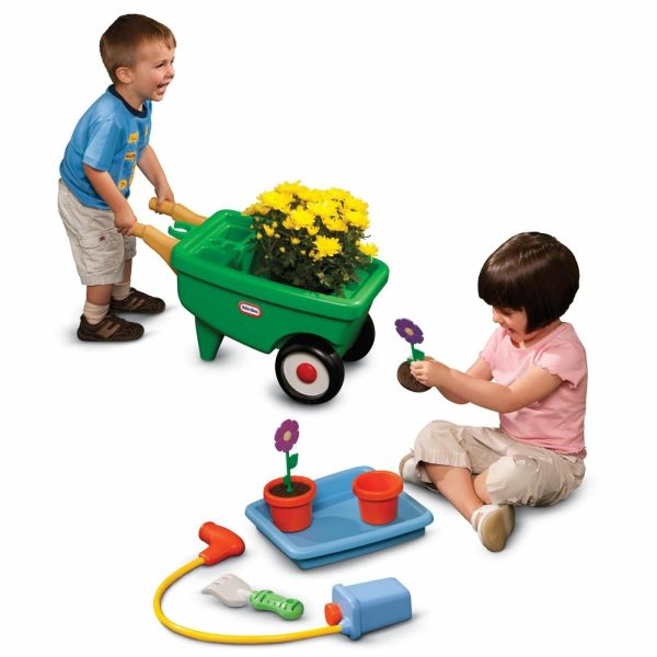 Role Play | 2-In-1 Garden Cart & Wheelbarrow Preschool Toys Little Tikes