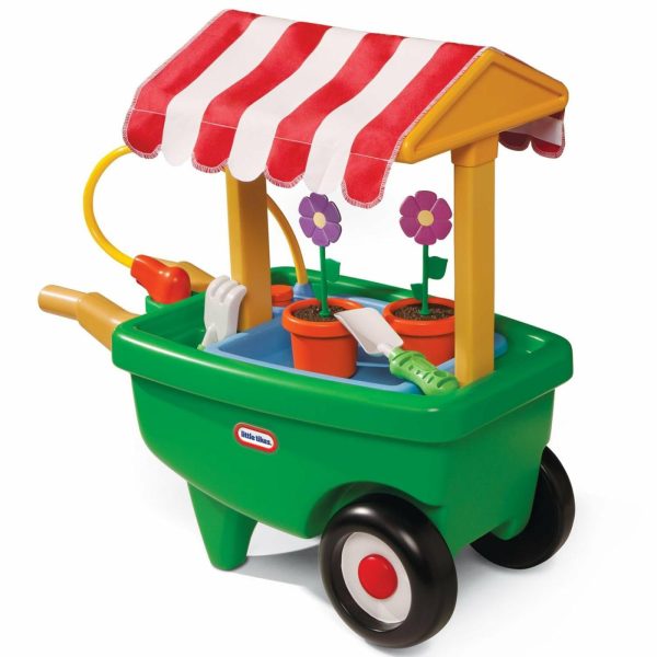 Role Play | 2-In-1 Garden Cart & Wheelbarrow Preschool Toys Little Tikes