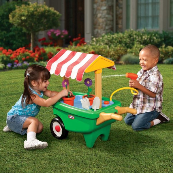 Role Play | 2-In-1 Garden Cart & Wheelbarrow Preschool Toys Little Tikes