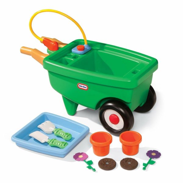 Role Play | 2-In-1 Garden Cart & Wheelbarrow Preschool Toys Little Tikes