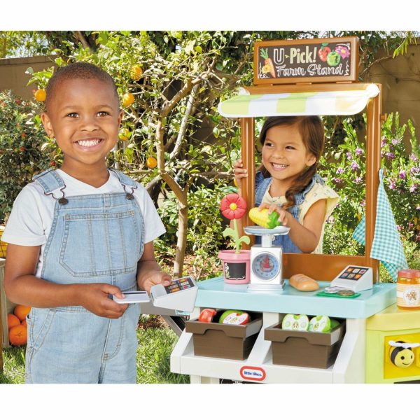 Role Play | 3-In-1 Garden To Table Market Preschool Toys Little Tikes