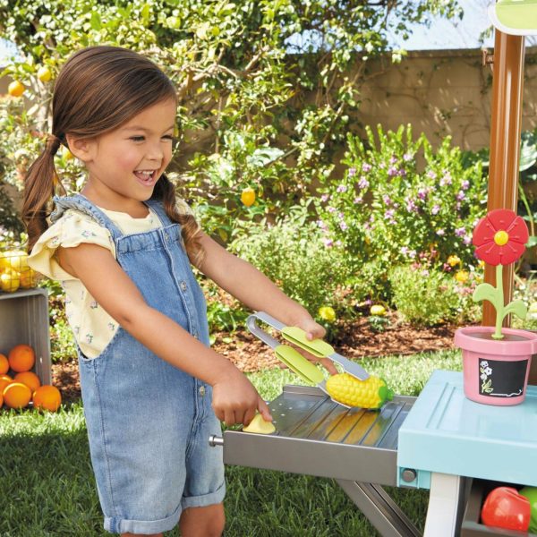 Role Play | 3-In-1 Garden To Table Market Preschool Toys Little Tikes