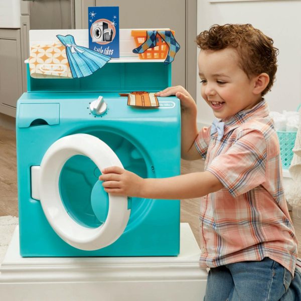 Role Play | First Retro Washer-Dryer Preschool Toys Little Tikes