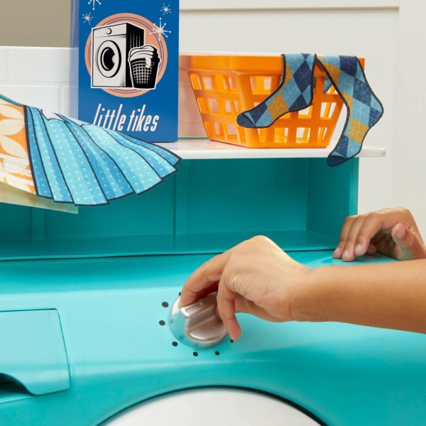 Role Play | First Retro Washer-Dryer Preschool Toys Little Tikes