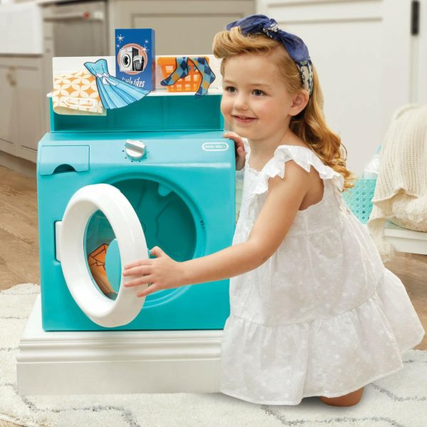 Role Play | First Retro Washer-Dryer Preschool Toys Little Tikes