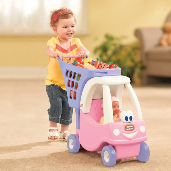 Role Play | Princess Cozy Shopping Cart Preschool Toys Little Tikes