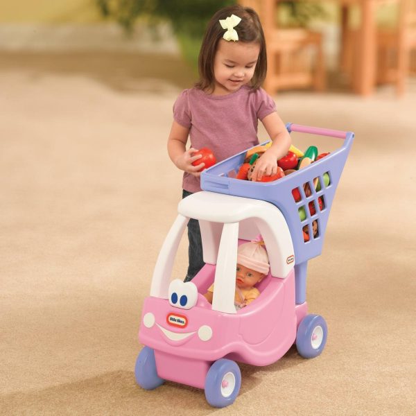 Role Play | Princess Cozy Shopping Cart Preschool Toys Little Tikes