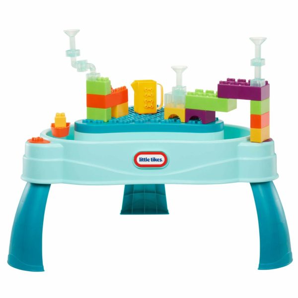 Sand And Water Play | Build & Splash™ Water Table With 50+ Accessories Active Play Little Tikes