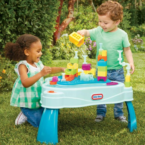 Sand And Water Play | Build & Splash™ Water Table With 50+ Accessories Active Play Little Tikes