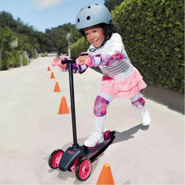 Scooters | Lean To Turn Scooter With Removable Handle – Pink Ride-Ons Little Tikes