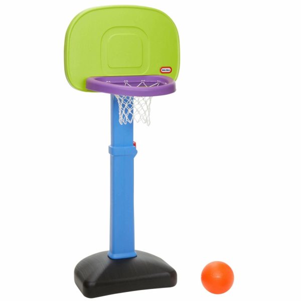 Sports Toys | Totsports™ Easy Score™ Basketball Set – Purple/Green Active Play Little Tikes