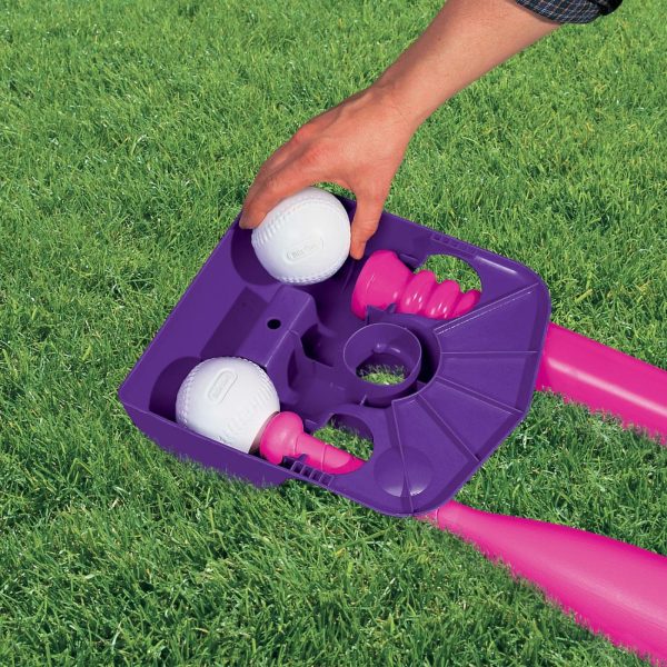 Sports Toys | Totsports™ T-Ball Set – Purple And Pink Active Play Little Tikes