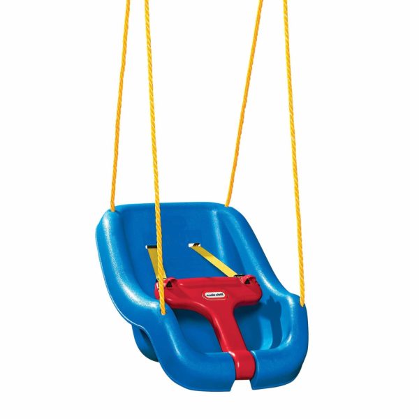 Swing Sets And Swings | 2-In-1 Snug ‘N Secure™ Swing – Blue Active Play Little Tikes