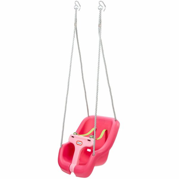 Swing Sets And Swings | 2-In-1 Snug ‘N Secure™ Swing – Magenta Active Play Little Tikes