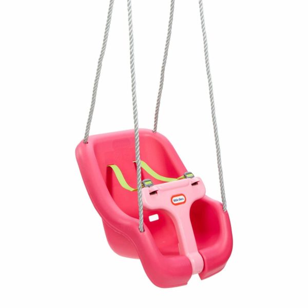 Swing Sets And Swings | 2-In-1 Snug ‘N Secure™ Swing – Magenta Active Play Little Tikes